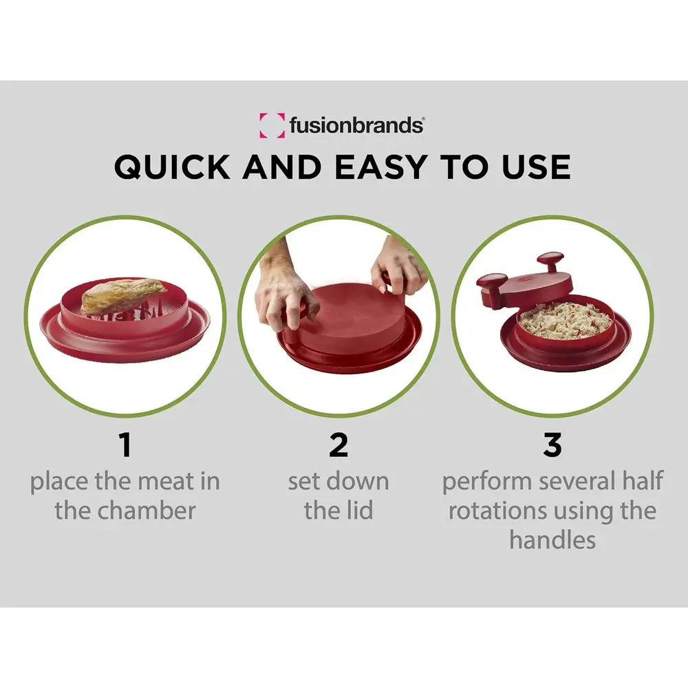 Non-Slip Hand Shredder For Tender Pulled Meats