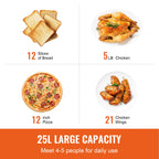 Large Capacity Air-Fryer Toaster Convection Oven