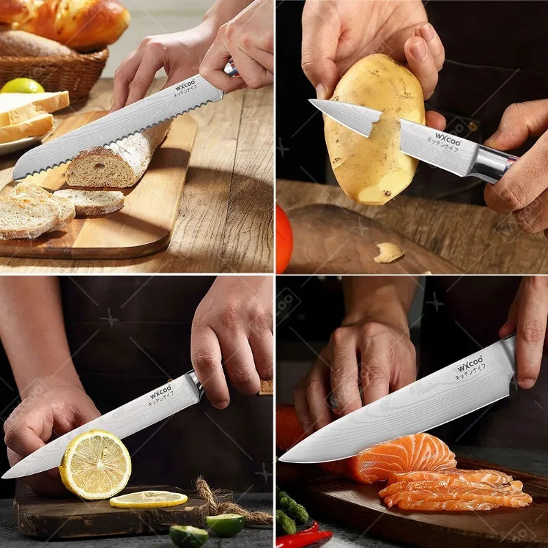 Kitchen Accessories Clearance Sale Professional Knife Sharpening Rod Stainless Steel Non Slip Easy Clean Large Double Sided