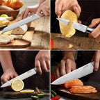 Kitchen Accessories Clearance Sale Professional Knife Sharpening Rod Stainless Steel Non Slip Easy Clean Large Double Sided