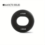 Hand Grip Ring with Silicone Carpal Expander, Strength Training Finger Ring, Increase Muscle Power and Body Building, 20-80LB