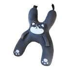 Car Neck Pillow with Seat Belt Safety Sleep Kids Aid Prevent Leaning Headrest Back Seat Sleeping Comfort Long Distance Travel