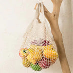 Reusable Cotton Mesh Grocery/Shopping Bag