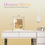 LED Vanity Mirror, Aluminum Frame Dimmable