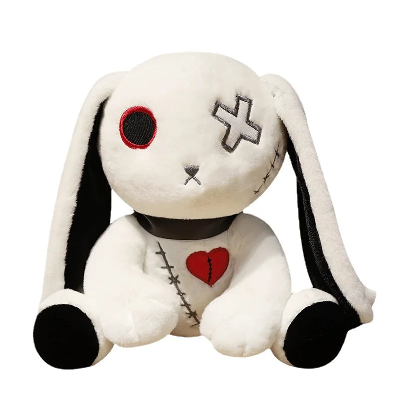 Spooky Gothic Bunny Halloween Stuffie, 3 Colors