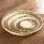 Bamboo Wicker Nesting Baskets Handmade