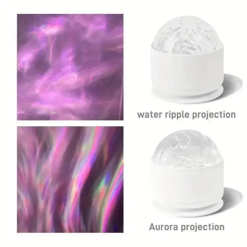 Aurora Night Light Projector With Timer & Remote