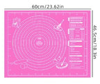Large Silicone Pastry Mat | Non-Stick Dough Rolling Board