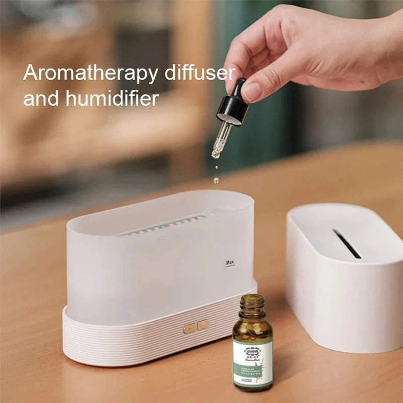 Aroma Diffuser Air Humidifier Ultrasonic Cool Mist Maker, 2 Base Colors