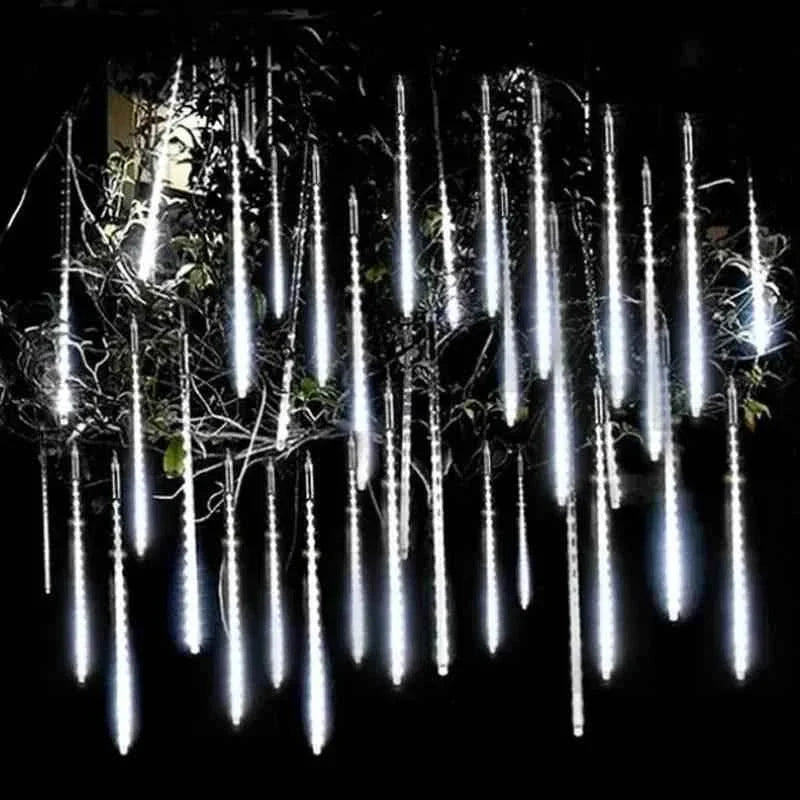 LED Hanging String Lights Meteor Shower