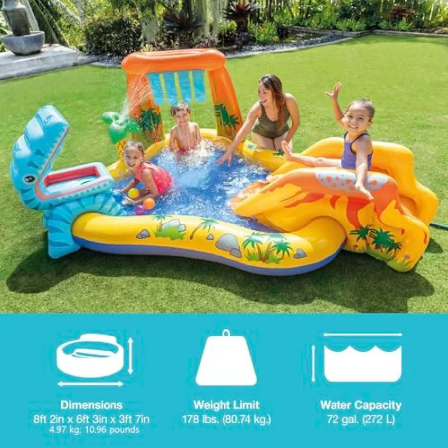 Inflatable Dinosaur Water Park