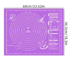 Large Silicone Pastry Mat | Non-Stick Dough Rolling Board