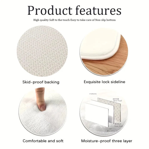 Arched Design Roller-Chair Mat
