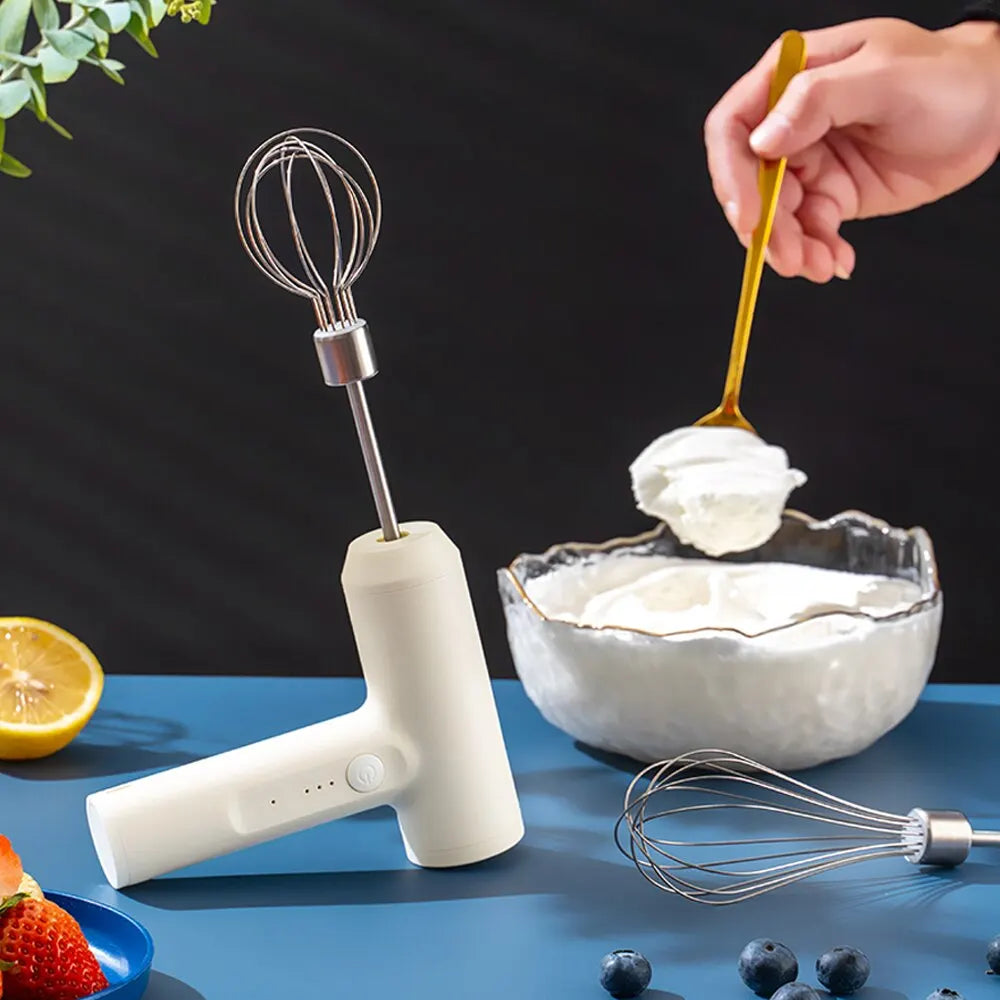 Portable 3-Speed Electric Food Mixer 3-Colors