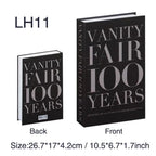 Luxury Fake Books Home Decoration Accessories for Living Room Fashion Fake Book Storage Box Simple Nordic Coffee Table Books
