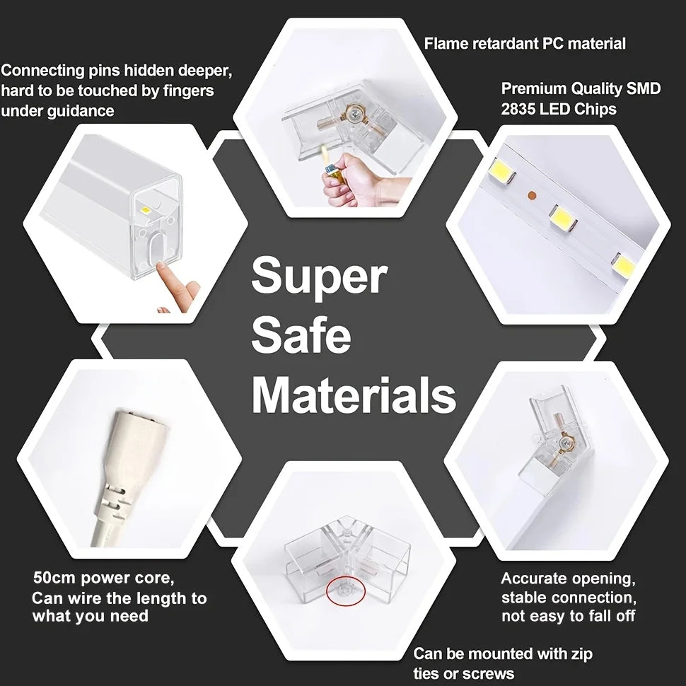 Hexagon LED Honeycomb Garage/Shop Light