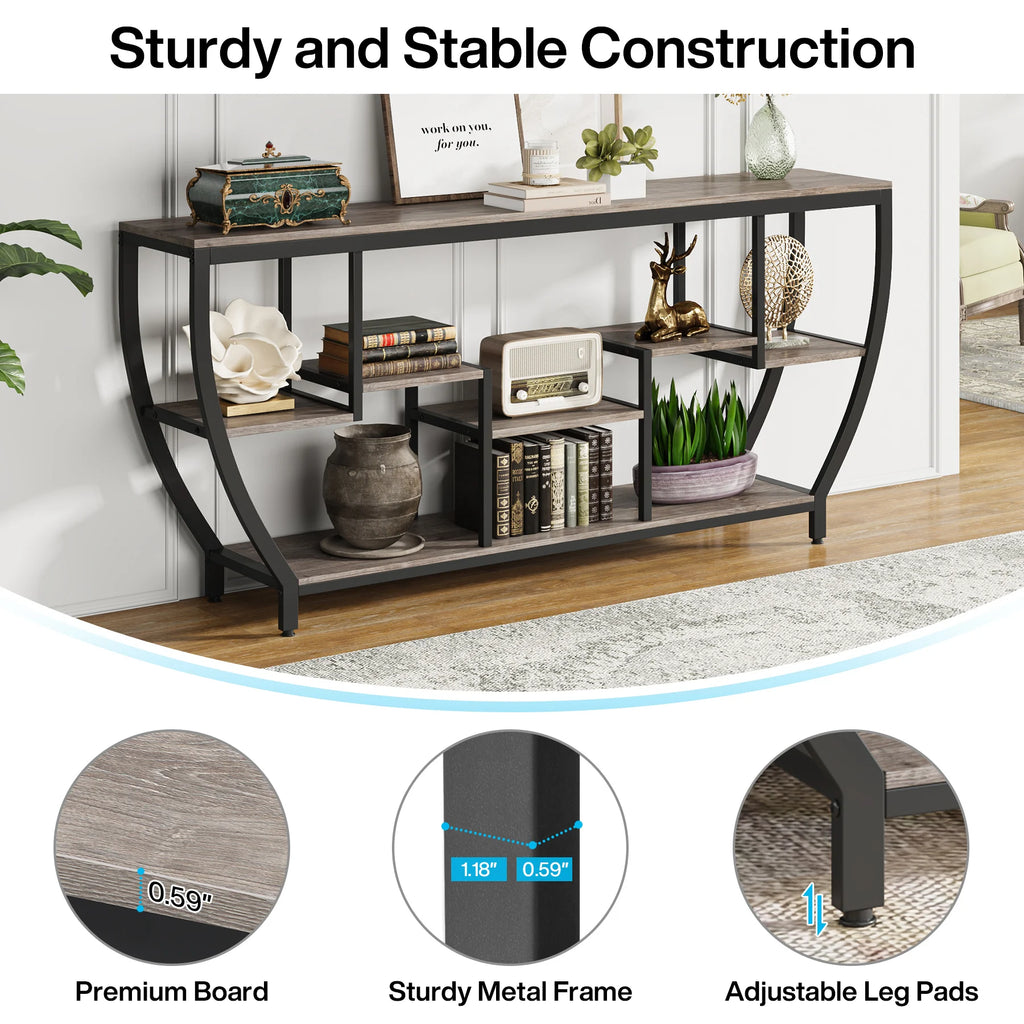 70.9" Sofa/Console/Entryway Table TV Stand