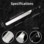 13 Inch Round-Tip Carbon Steel Slicing Knife