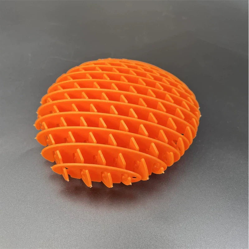 3D Telescoping Stretchable Mesh Fidget Worm Toy