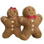 Cute Gingerbread Man Plushie Toy Or Decor/Pillow