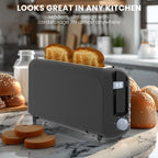 2-Slice Slim Toaster In 6 Modern Colors