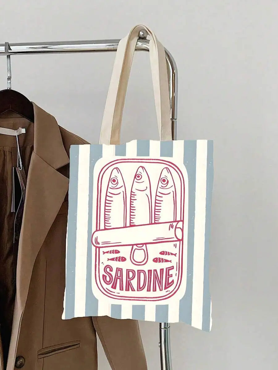 Reusable Tote Bag And Cosmetic Pouch Set