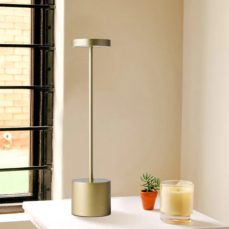 Modern Touch Sensor Rechargeable LED Table Lamp
