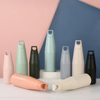 Steel Japanese Style Vacuum Thermos 580/1080ml | Double Wall Ice Cooler Sports Water Bottle