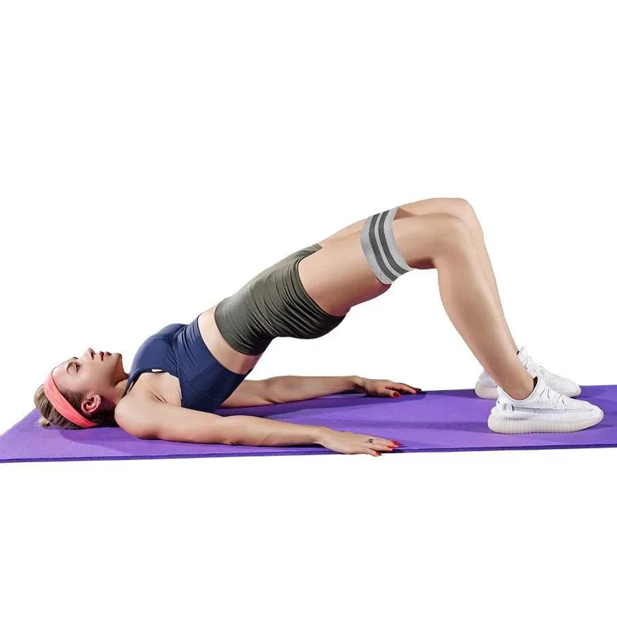 Fabric Resistance Workout Bands Hip Booty Thighs