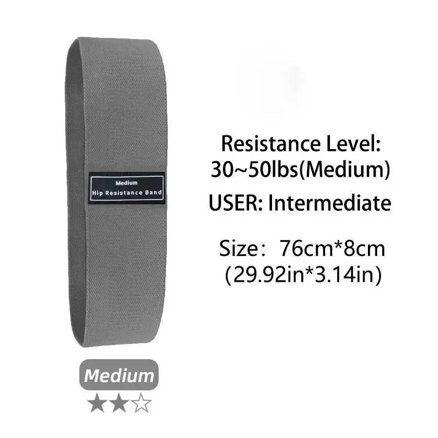 Fabric Resistance Workout Bands Hip Booty Thighs