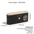 UV Toothbrush Sanitizer & Holder With Charger