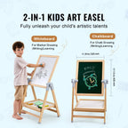 Magnetic Art Easel With Painting Accessories