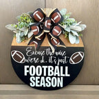 Football Season Front Door Decor