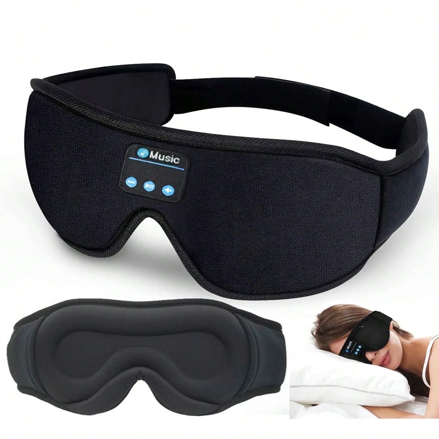 Bluetooth Headphones Headband Wireless With HD Stereo