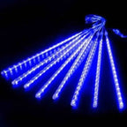 LED Hanging String Lights Meteor Shower