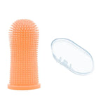 Soft Pet Finger Toothbrush | Dog Teeth Cleaning Breath Care Nontoxic Silicone