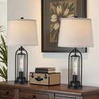 26 inch  Modern Dual LED European Table Lamp
