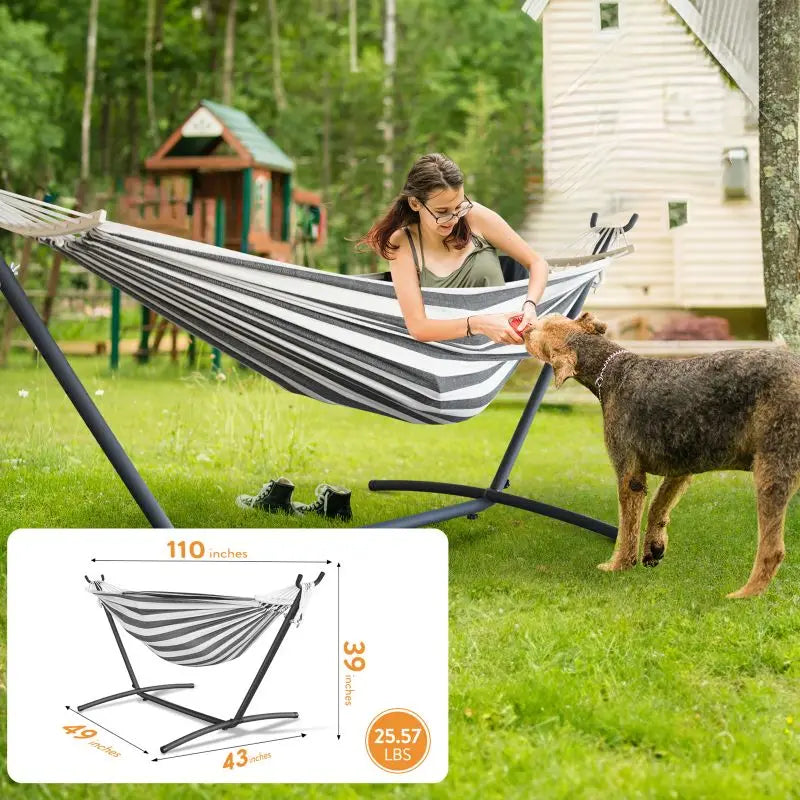 Gyroor Adjustable Hammock With Stand