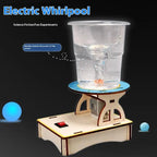 Water Tornado Swirl Maker | Wooden DIY Science Experiment Kit