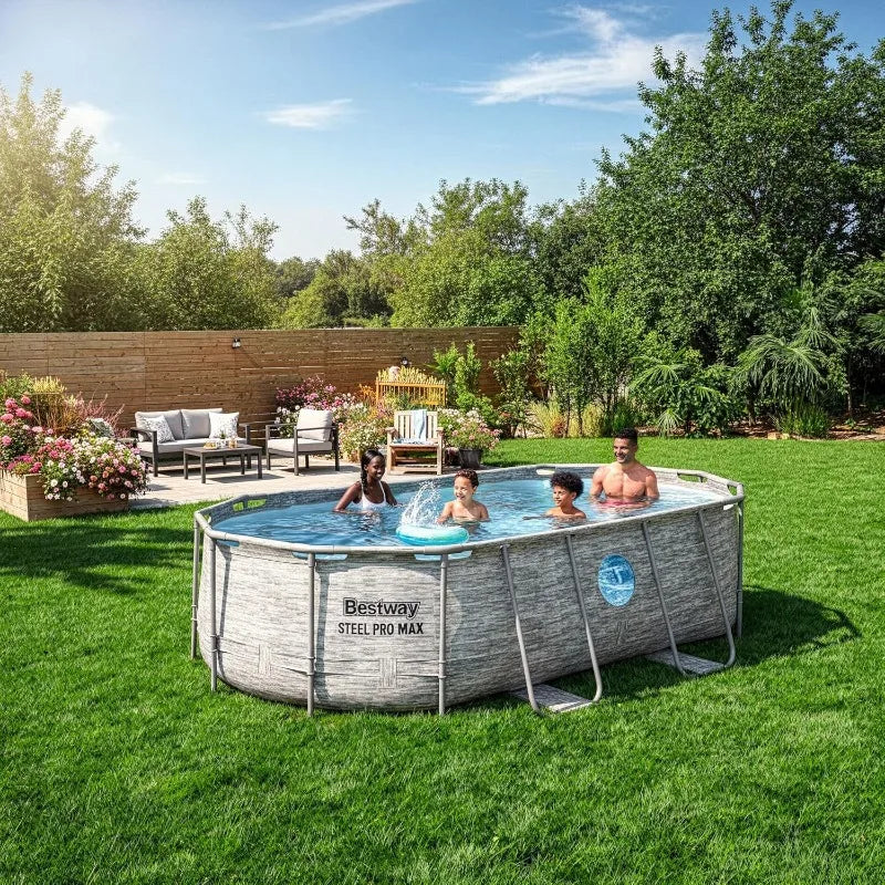 Above Ground Steel Swim Vista Pool 14'x8'2"x39.5"