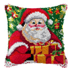 Latch Hook Rug Kit Pastel Embroidery Home decorations Pillow Case Set with Ergonomic Hook Tools