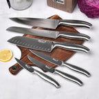 14-Piece Stainless Steel Knife Set With Block