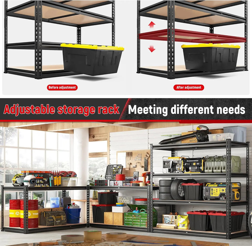 2500LBS Garage Heavy Duty Metal 5 Tier