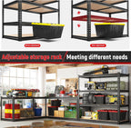2500LBS Garage Heavy Duty Metal 5 Tier