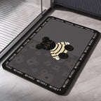 Diatomaceous Earth Bath Mat Various Designs– Quick-Dry Non-Slip Absorbent Rug