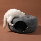 Interactive Tunnel/Donut Cat Bed & House