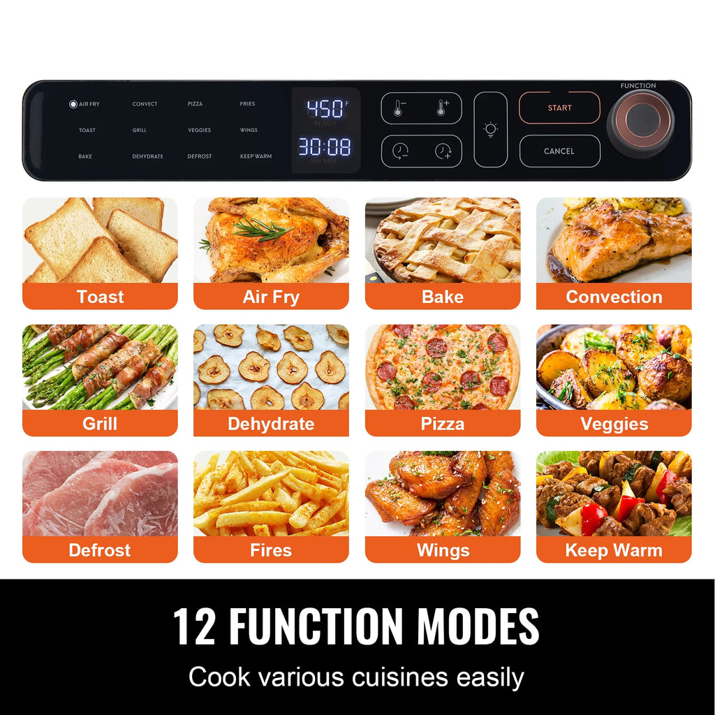 Large Capacity Air-Fryer Toaster Convection Oven