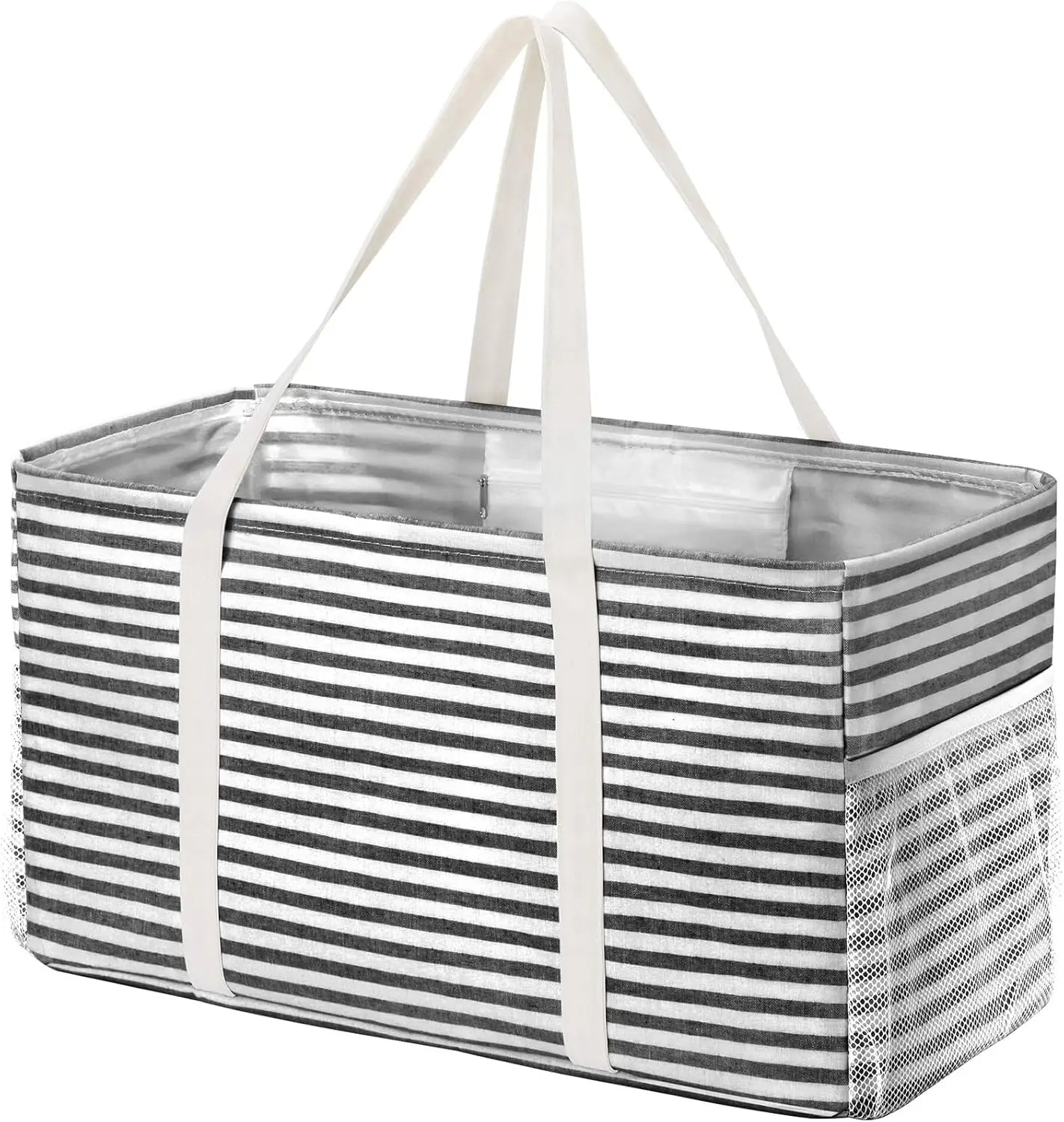 Extra-Large Reusable Grocery Bag With Metal Frame