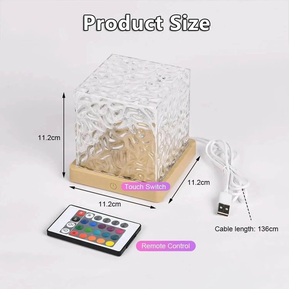 Viral Wave Projector Light 16 Colors Midnight Aura