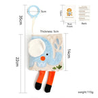 Montessori Cloth Busy Box Animal Tissue Toy